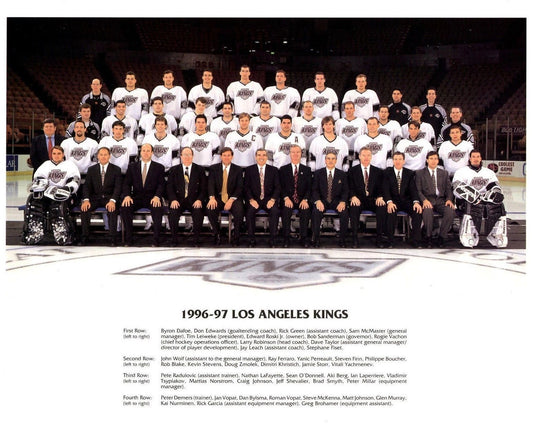 97 Los Angeles Kings Team Magnet Hockey Picture Nhl La
