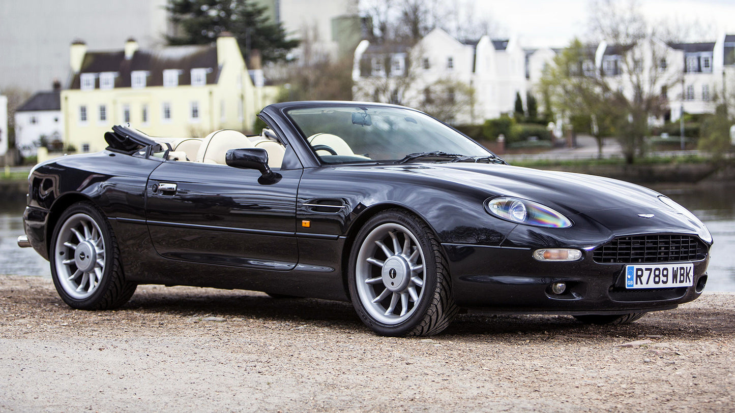 Aston Martin Db7 Volante Uk Hd Art Keychain