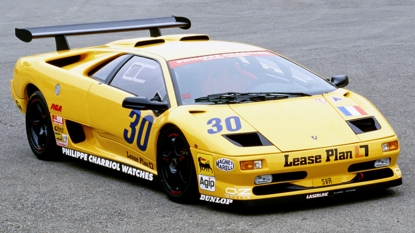 Lamborghini Diablo Svr Hd Art Print Poster