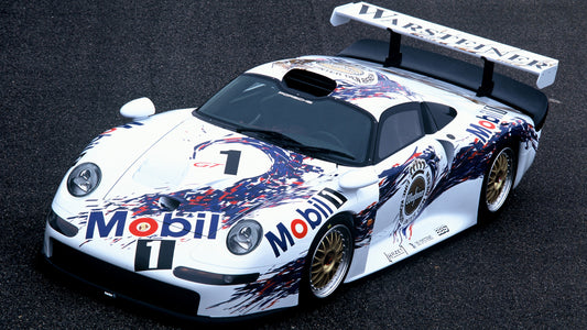 Porsche Gt1 Hd (1) Art Keychain