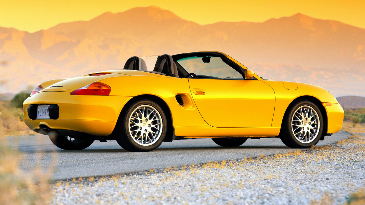 Porsche Boxster Us Hd (1) Art Keychain
