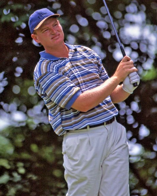 1996 PGA Legend Ernie Els Glossy Keychain PGA Print Masters Us Open Keychain 3