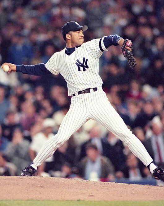 1996 New York Yankees Mariano Rivera Glossy Keychain World Series Keychain