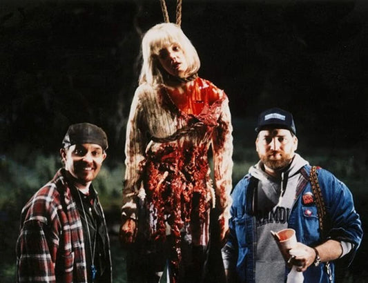 1996 Scream Movie Behind The Scenes Print Drew Barrymore Woodsboro