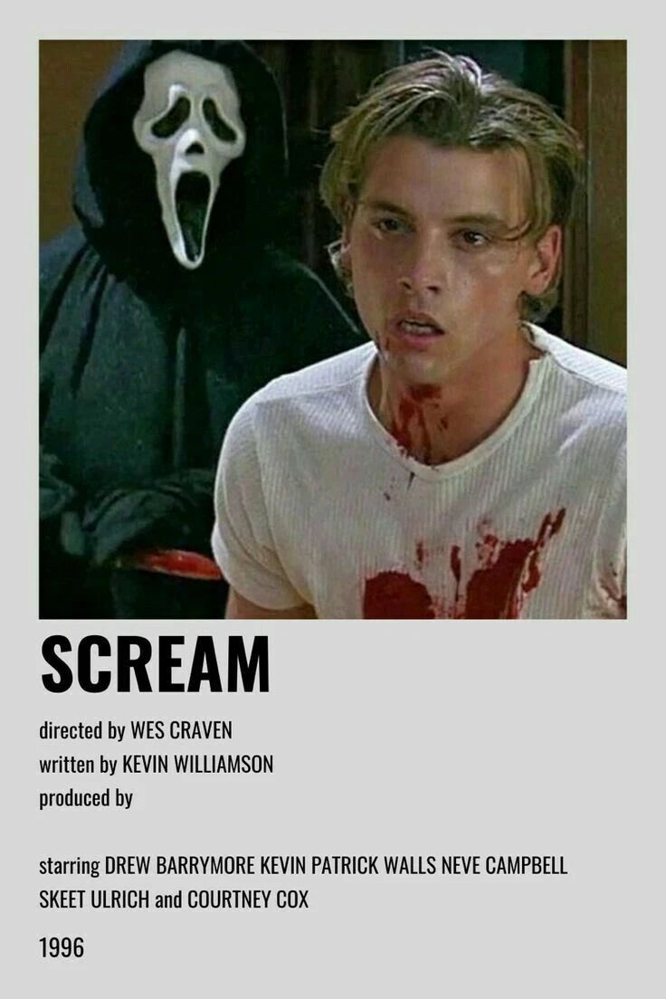 1996 Scream Movie Magnet Sidney Prescott Billy Woodsboro