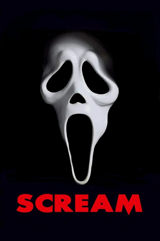 1996 Scream Movie Poster Sidney Prescott Dewey Gail Weathers Woodsboro