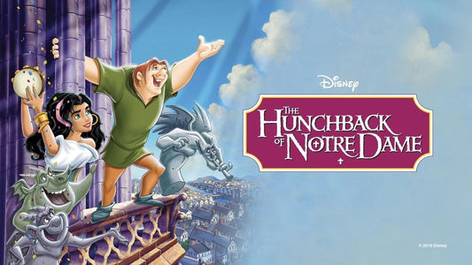 1996 Walt Disneys The Hunchback Of Notre Dame Movie Keychain Demi Moore