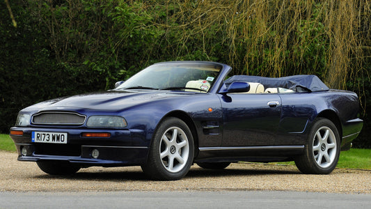 Aston Martin V8 Volante Lwb Uk Hd Art Keychain