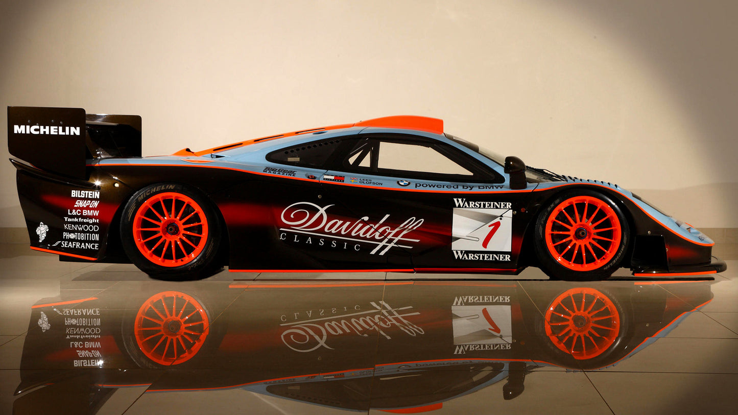 Mclaren F1 Gtr Long Tail Hd Art Jigsaw Puzzle