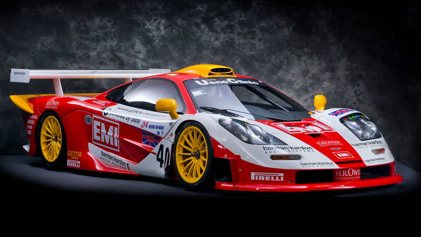 Mclaren F1 Gtr Long Tail Hd Art Jigsaw Puzzle