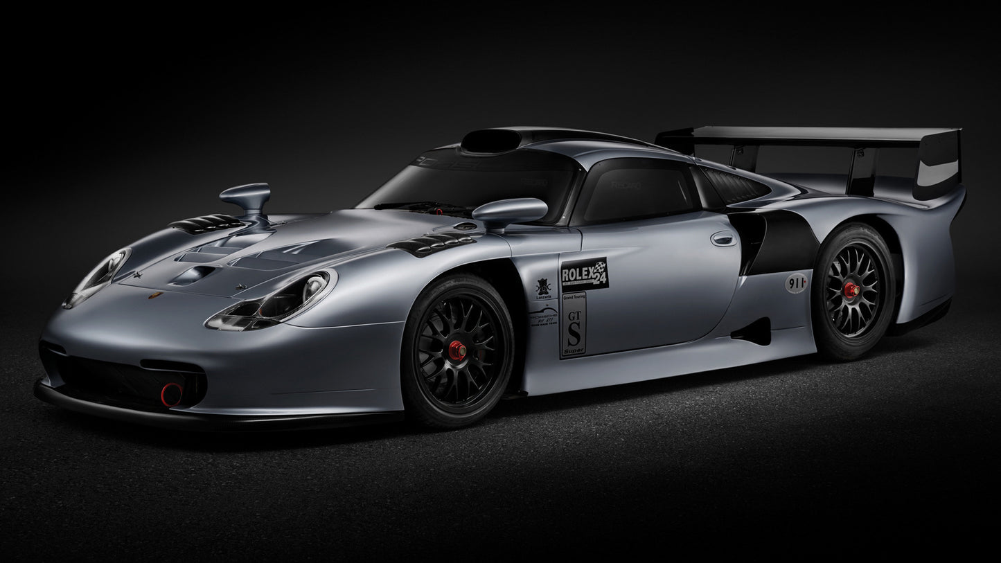Porsche Gt1 Evolution Hd (1) Art Keychain