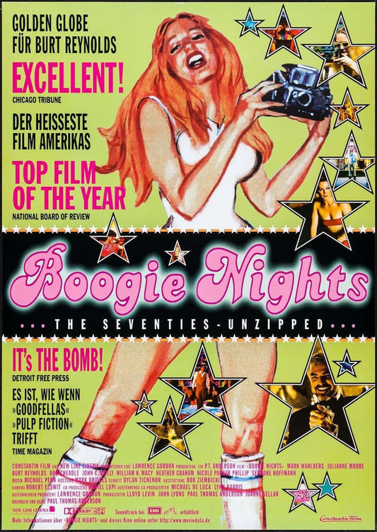 1997 Boogie Nights Movie Magnet Mark Wahlberg Burt Reynolds Diggler