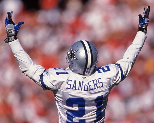 1997 Dallas Cowboys Deion Sanders 'Primetime' Keychain Football Keychain