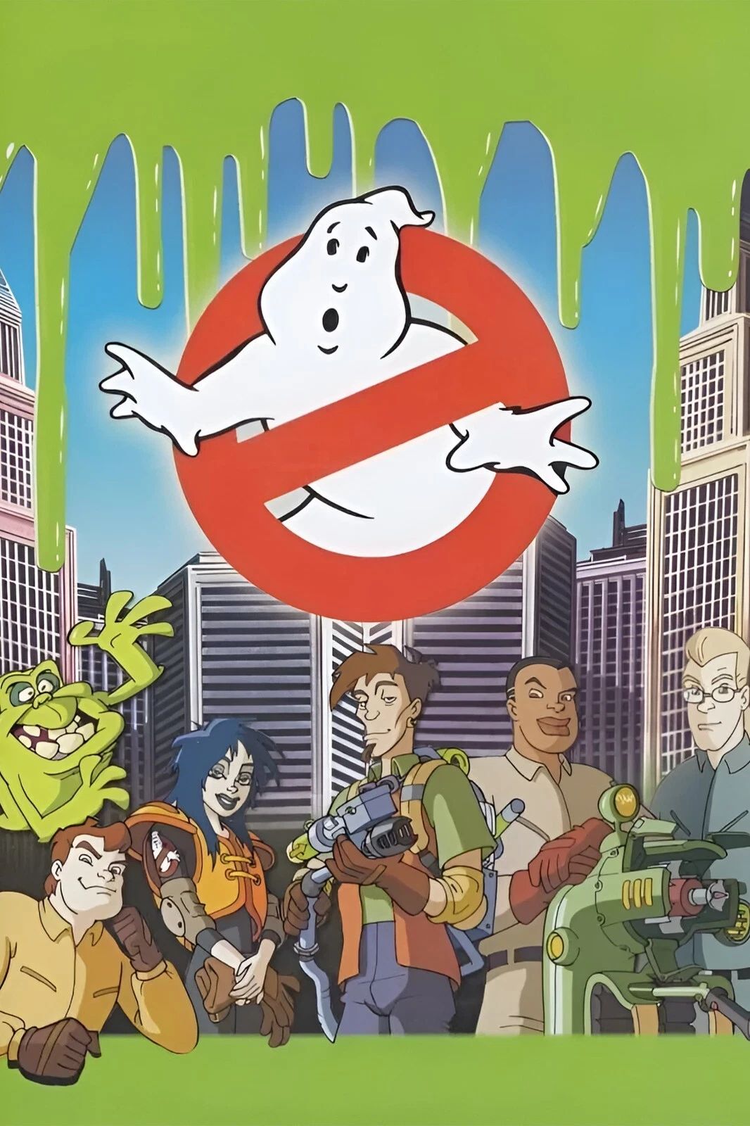 1997 Extreme Ghostbusters Cartoon Keychain Venkman Spengler Stantz