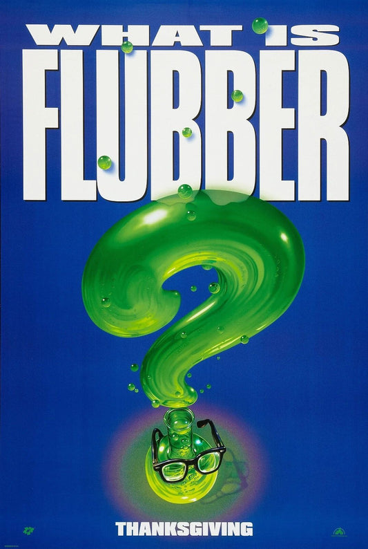 1997 Flubber Movie Poster Disney Robin Williams Phillip Brainard 1