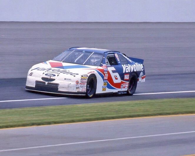 1997 Nascar Driver Mark Martin Glossy Magnet Winston Cup Print Brickyard