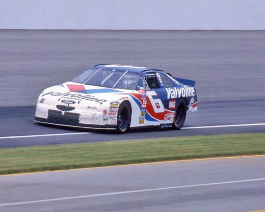 1997 Nascar Driver Mark Martin Glossy Keychain Winston Cup Print Brickyard