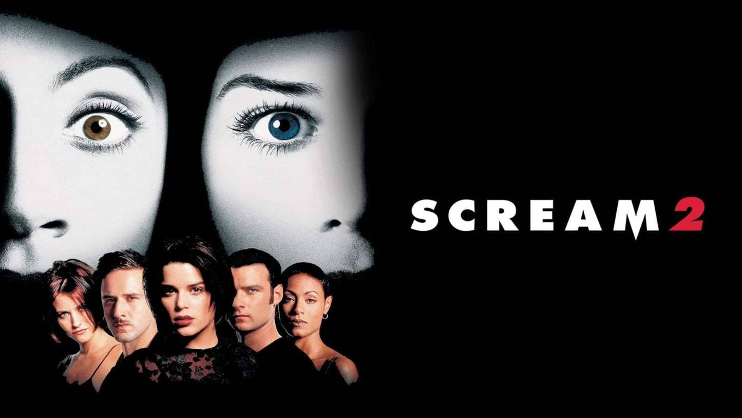 1997 Scream 2 Movie Keychain Sidney Prescott Dewey Woodsboro