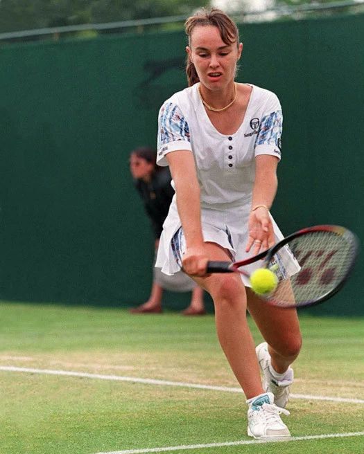 1997 Tennis Pro Martina Hingis Glossy Magnet Magnet
