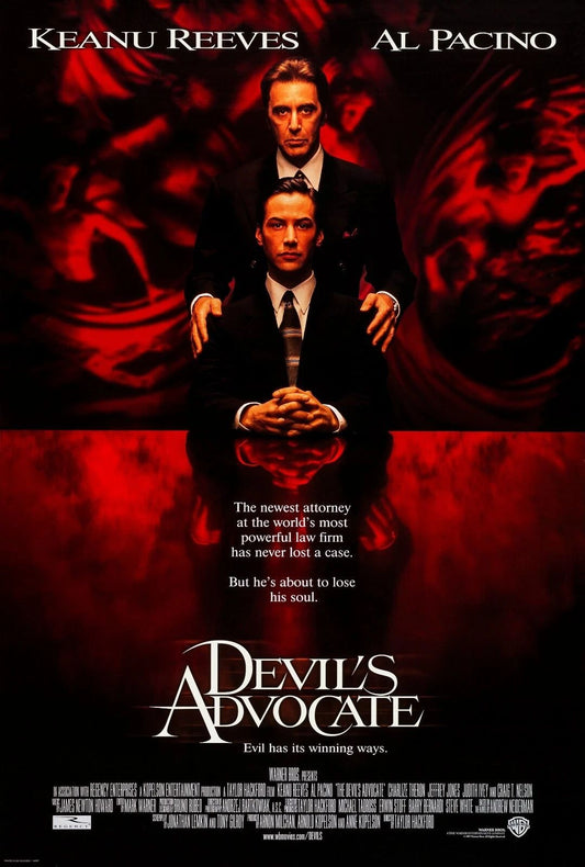 1997 The Devil'S Advocate Movie Magnet Al Pacino Keanu Reeves