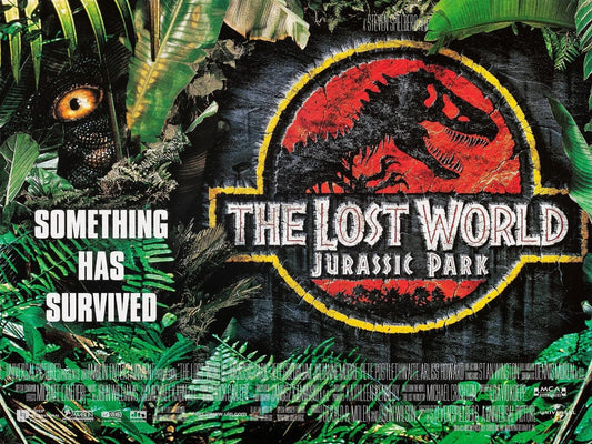 1997 The Lost World Jurassic Park Movie Keychain Jeff Goldblum
