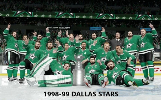 99 Dallas Stars Team Magnet Hockey Picture Nhl Wide Border