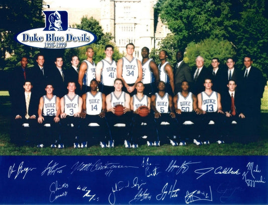 99 Duke Blue Devils Team Keychain Picture Ncaa Basketball