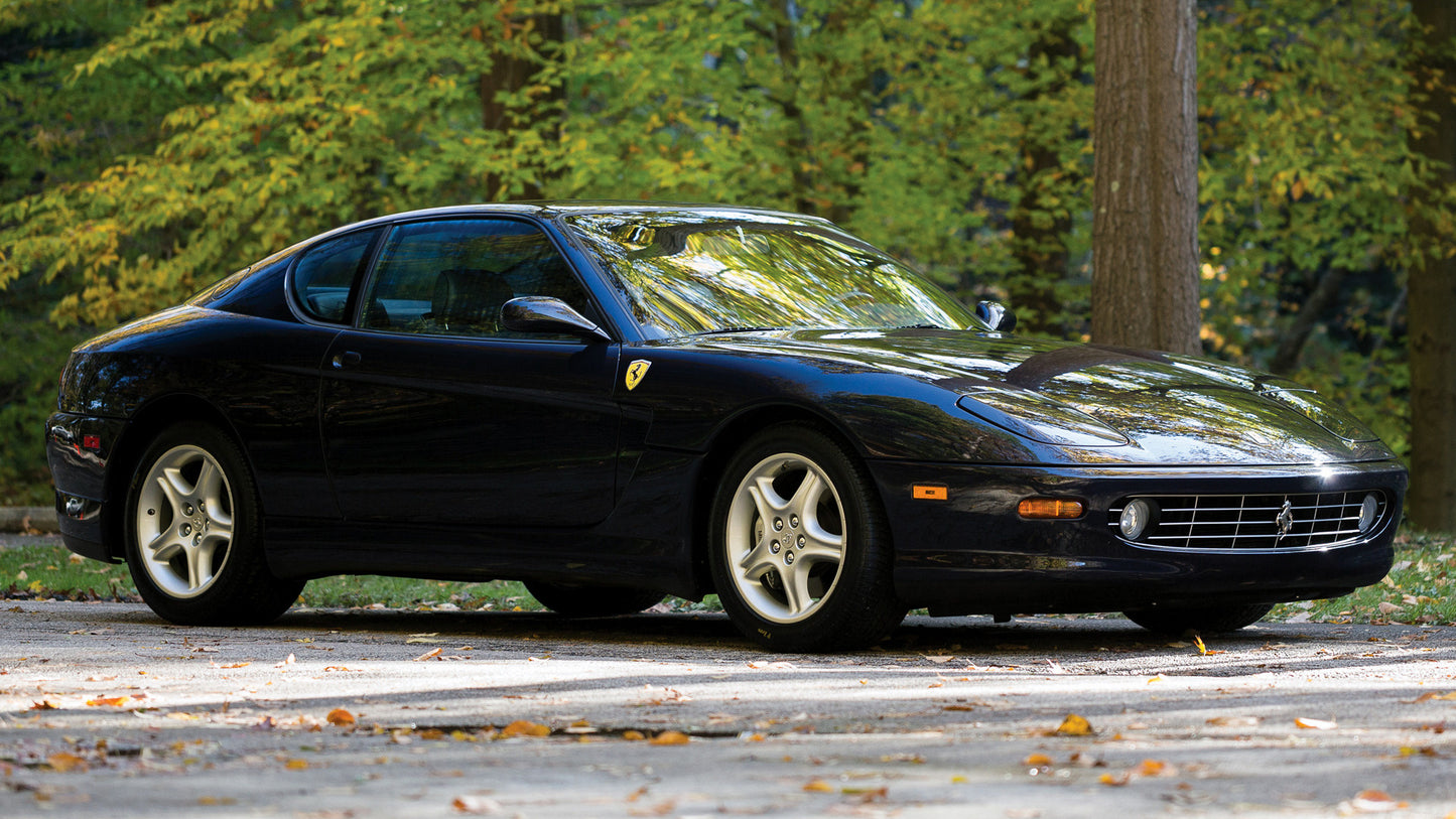 Ferrari 456M Us Hd Art Keychain