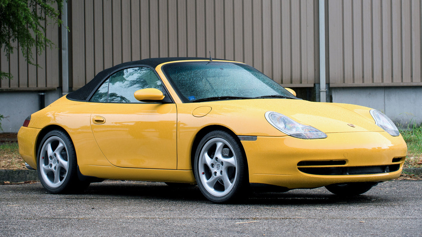 Porsche Carrera Cabriolet Hd Art Keychain