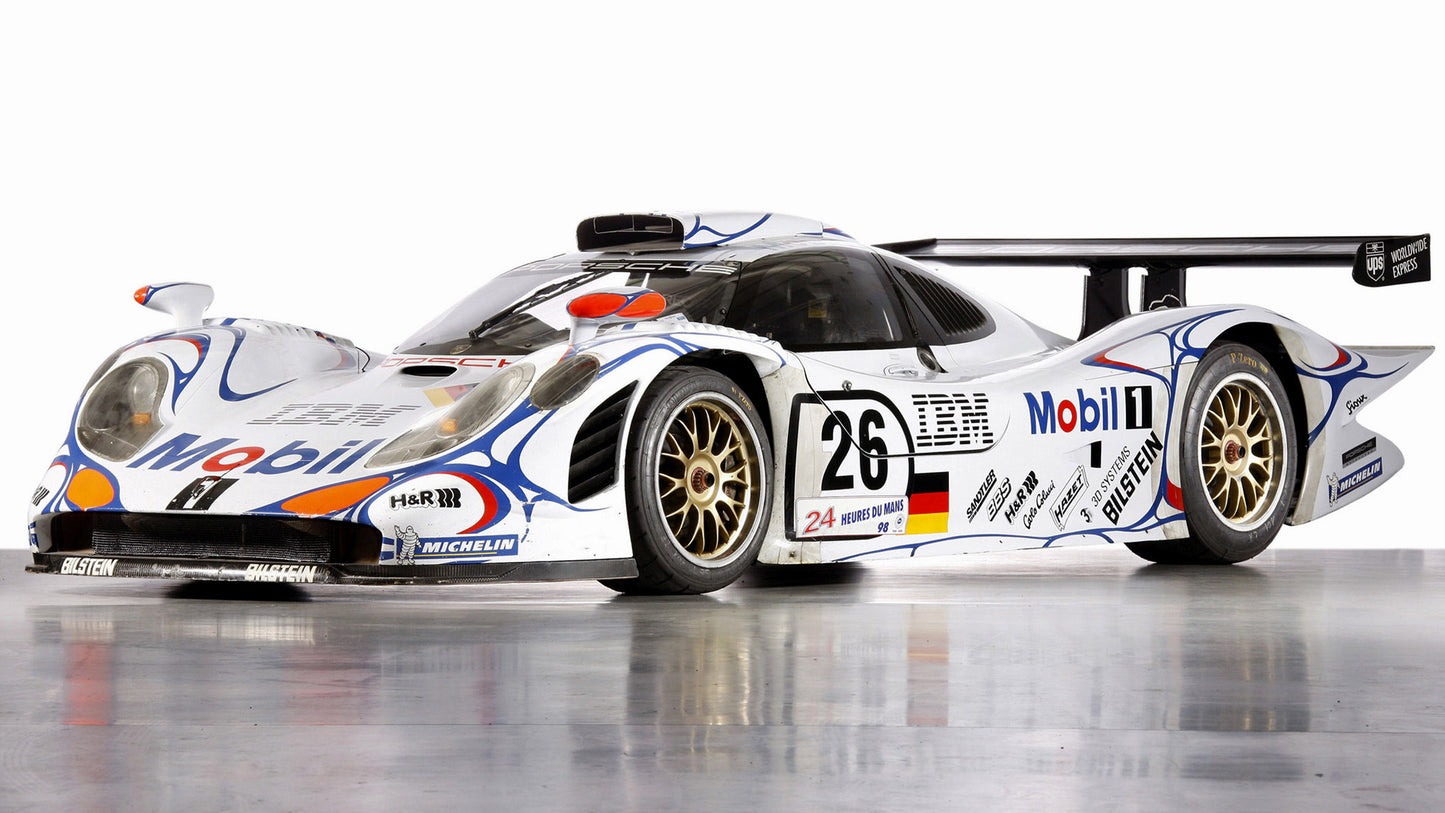 Porsche Gt1 Hd (1) Art Keychain