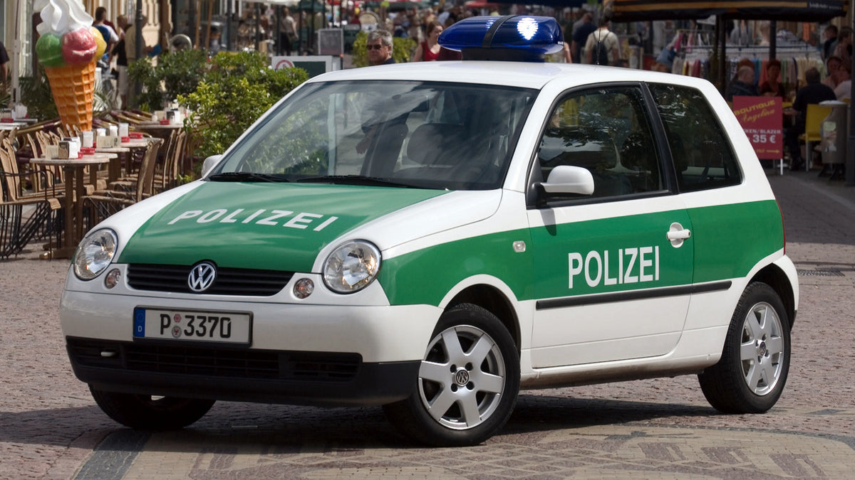 Volkswagen Lupo Polizei Hd Art Magnet