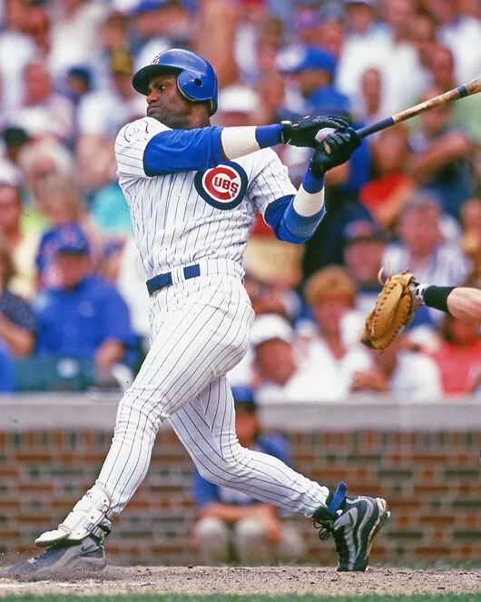 1998 Chicago Cubs Sammy Sosa Glossy Magnet Baseball Magnet