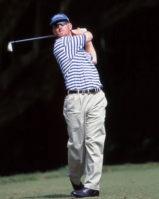 1998 Golfer David Duval Glossy Keychain PGA Keychain Masters Us Open