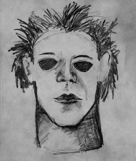 1998 Halloween H2O Smiths Grove Sanitarium Michael Myers Sketch Haddonfield