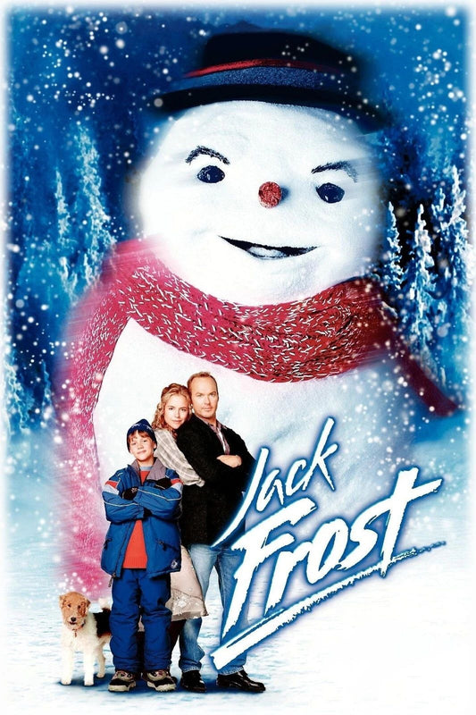 1998 Jack Frost Movie Keychain Michael Keaton Kelly Preston Snowman