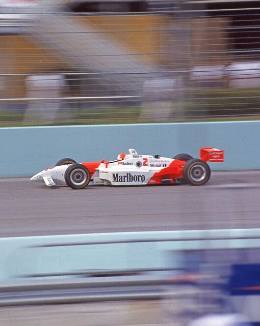 1998 Marlboro Mercedes Al Unser Jr Glossy Magnet Magnet