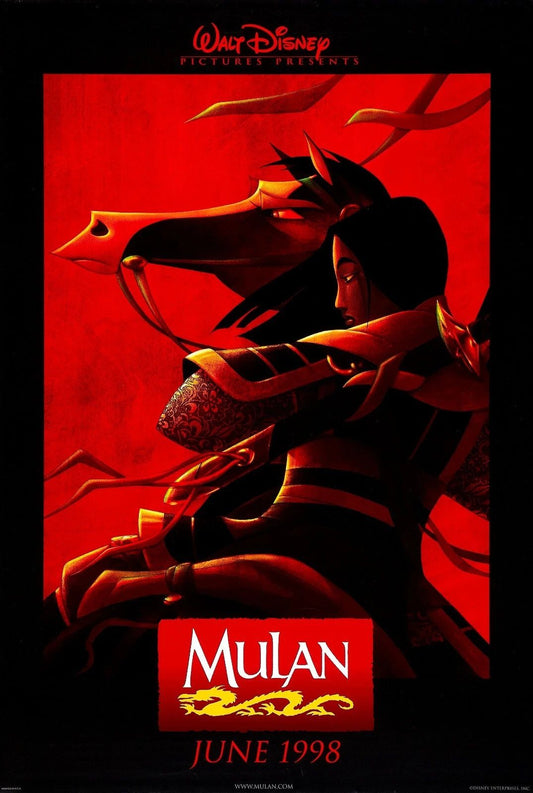 1998 Mulan Movie Magnet Ming Na Wen Eddie Murphy Bd Wong Mushu Shang