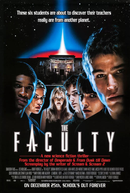 1998 The Faculty Movie Keychain Josh Hartnett Usher Elijah Wood Brewster