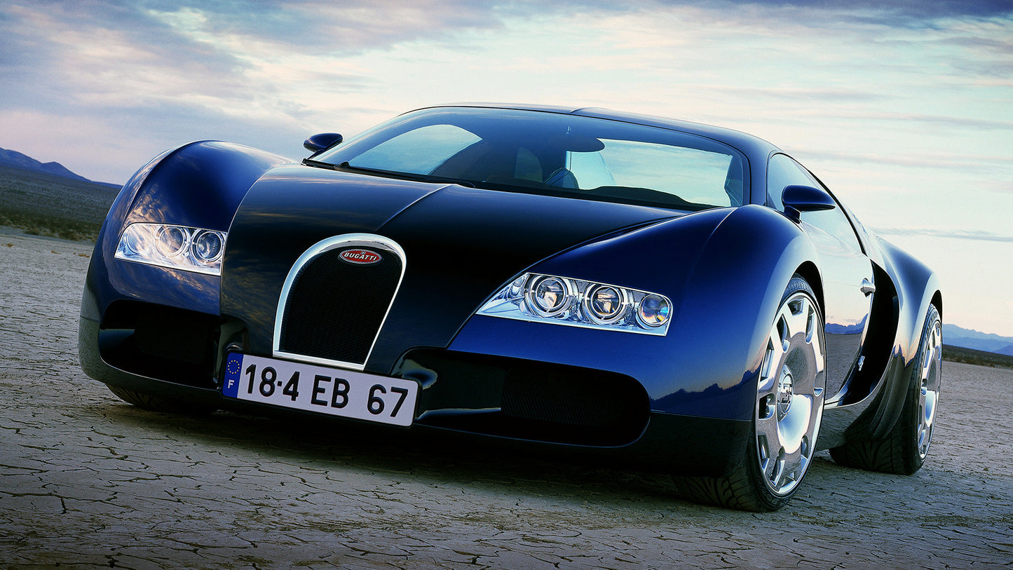 Bugatti Eb Veyron Concept Hd Art Keychain