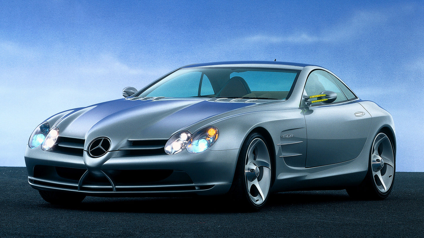 Mercedes Benz Vision Slr Hd Art Print Poster