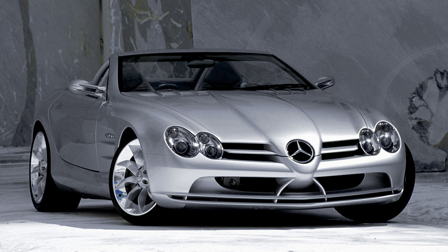 Mercedes Benz Vision Slr Roadster Hd Art Print Poster