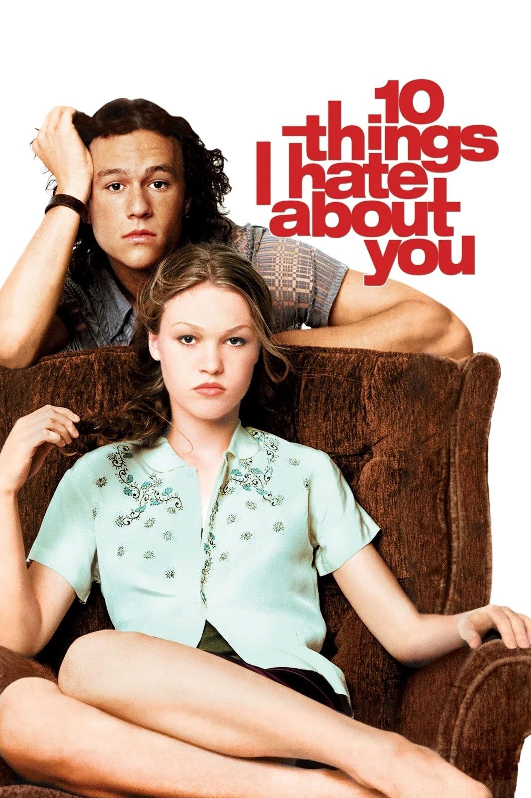 1999 10 Things I Hate About You Movie Magnet Heath Ledger Julia Stiles
