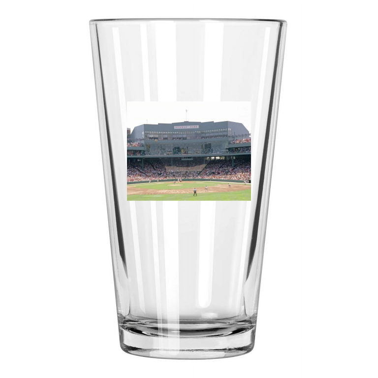 1999 Boston Red Sox Fenway Park Photo All Star Game Pint Beer Drinking Glass