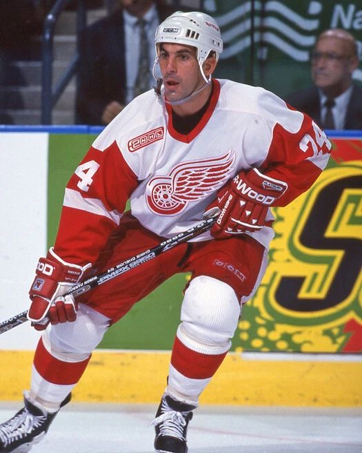 1999 Detroit Red Wings Chris Chelios Glossy Magnet Hockey Magnet