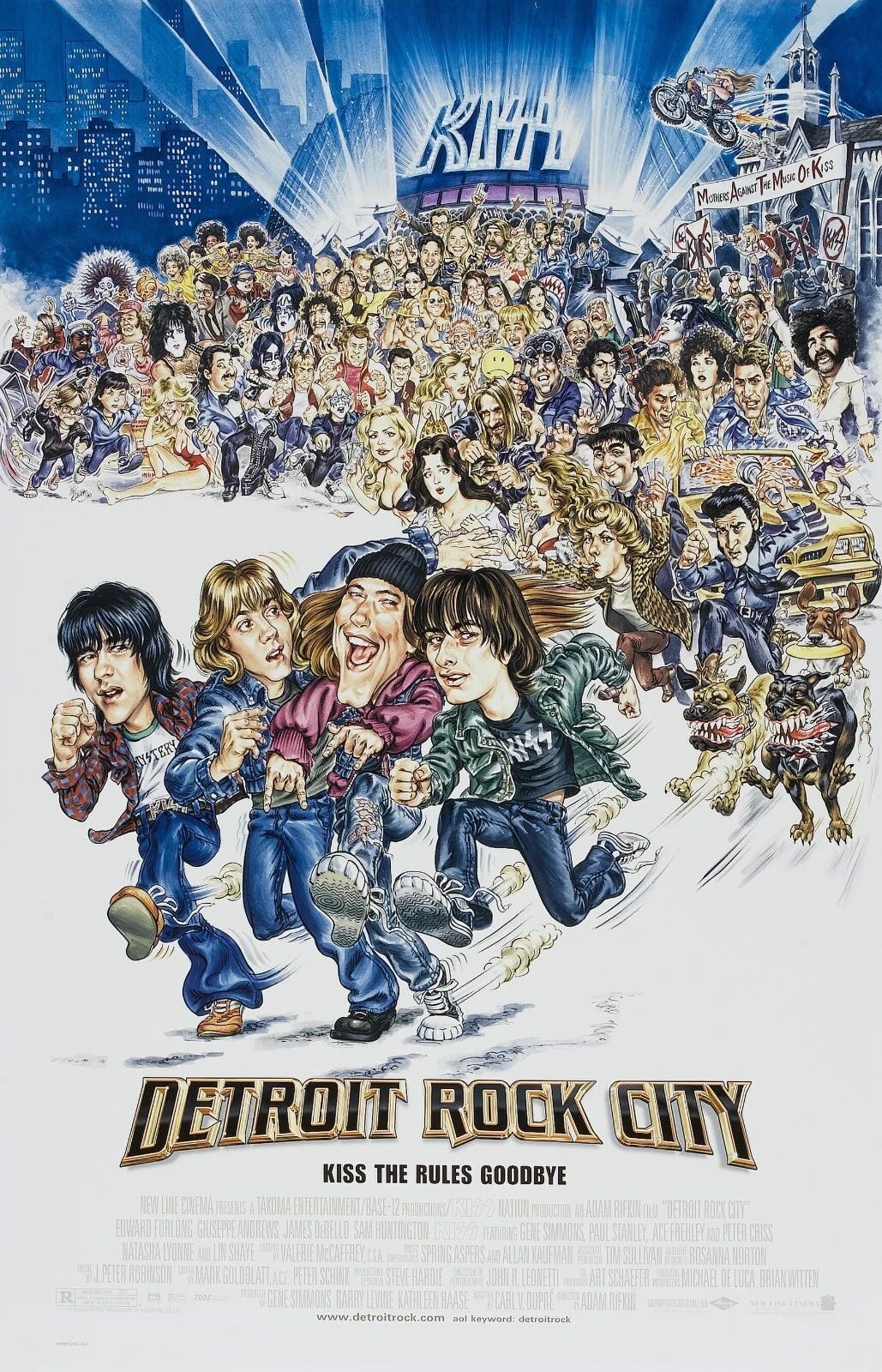 1999 Detroit Rock City Movie Magnet Giuseppe Andrews James Debello