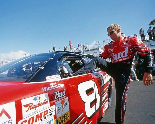 1999 Driver Dale Earnhardt Jr Glossy Keychain Race Car Print #8