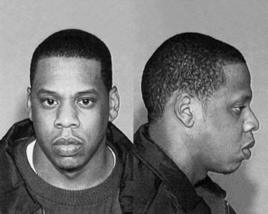 1999 Jay Z Mugshot Glossy Keychain Singer Print Brooklyn Rapper Keychain