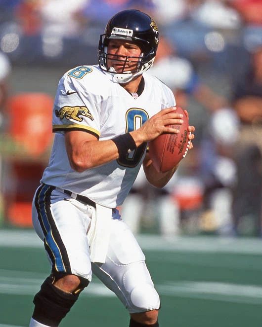 1999 Jacksonville Jaguars Mark Brunell Glossy Keychain Print Football Keychain