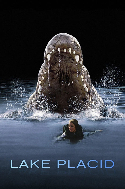 1999 Lake Placid Movie Poster Bill Pullman Bridget Fonda Crocodile
