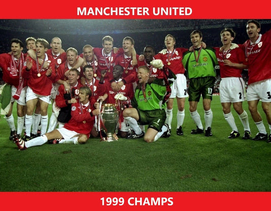 1999 Manchester United Magnet Soccer Football Picture Champs